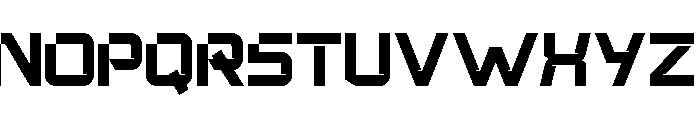 Massive Carving Demo Bold Font UPPERCASE