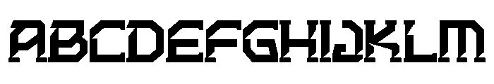 Massive Change Demo Medium Font UPPERCASE
