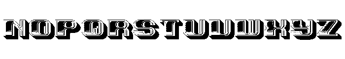 Mast Regular Font LOWERCASE