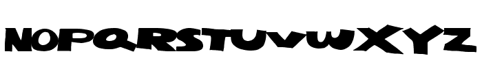MasterStrike Font LOWERCASE