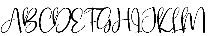 Masterday Font UPPERCASE