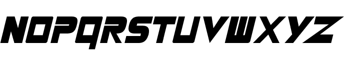 Masterforce Solid Font LOWERCASE