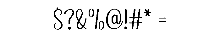 Masterline2 Font OTHER CHARS