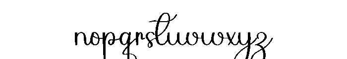 Masterline2 Font LOWERCASE