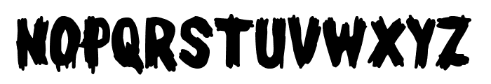 Masters of Horror Font LOWERCASE