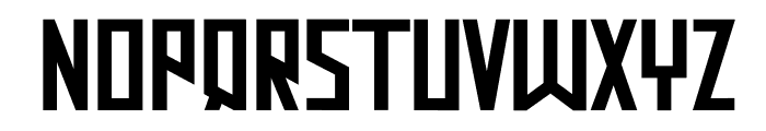 Mastodon-Bold Font UPPERCASE