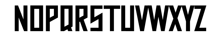 Mastodon-Bold Font LOWERCASE