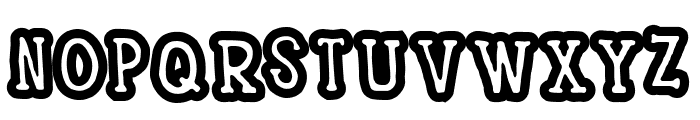 Masturbator Discipline Font UPPERCASE