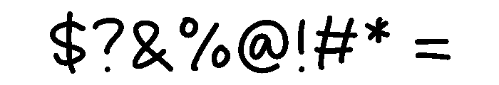 Matcha Iced Font OTHER CHARS