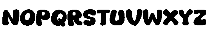 Matcha Mint Font UPPERCASE