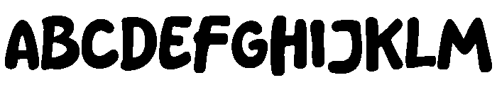 Matcha Style Font UPPERCASE
