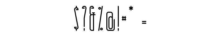 Matchbook Serif Font OTHER CHARS
