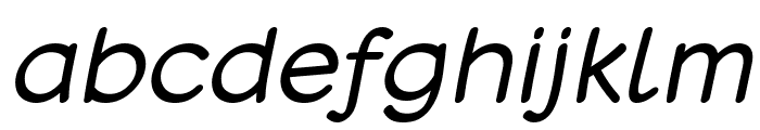 Matchinger Italic Font LOWERCASE
