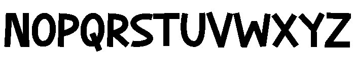 Matchuz Font UPPERCASE