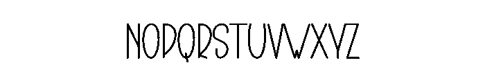 Material1 Font LOWERCASE