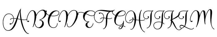 Mathella - Personal Use Font UPPERCASE