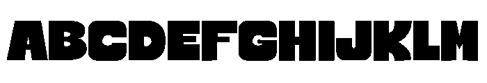 Mathes Font UPPERCASE