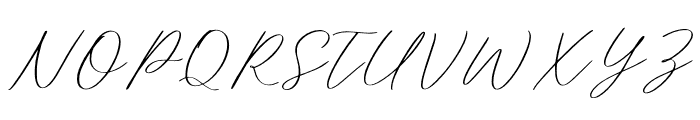Mathilda Calligraphy Font UPPERCASE