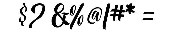 Matilda-Regular Font OTHER CHARS