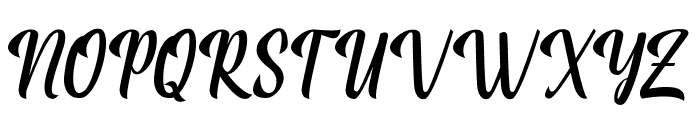 Matilda-Regular Font UPPERCASE