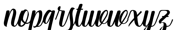 Matilda-Regular Font LOWERCASE