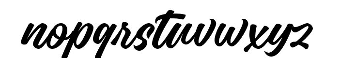 Matisan Script PERSONAL USE Regular Font LOWERCASE