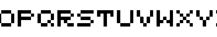 Matrix Mono Font UPPERCASE