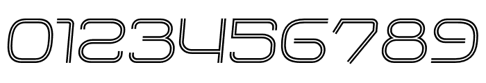 Matrix Pulse Slant Font OTHER CHARS