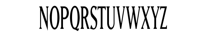 MatrixOpti-Narrow Font UPPERCASE