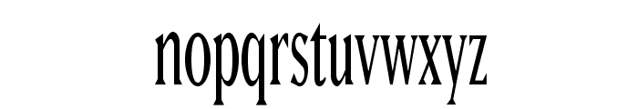 MatrixOpti-Narrow Font LOWERCASE