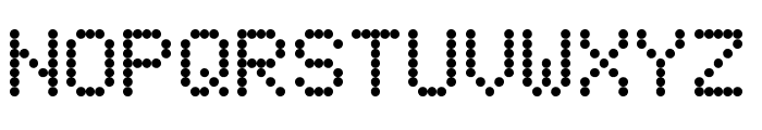MatrixType Bold Font UPPERCASE