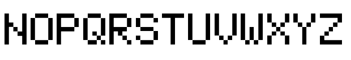 MatrixType Display Bold Font UPPERCASE