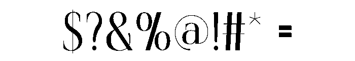 Matsura Font OTHER CHARS