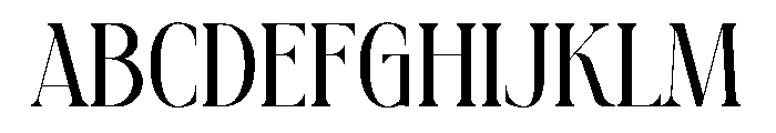 Matsura Font UPPERCASE