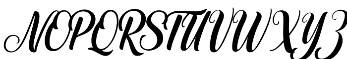 Matterland Font UPPERCASE