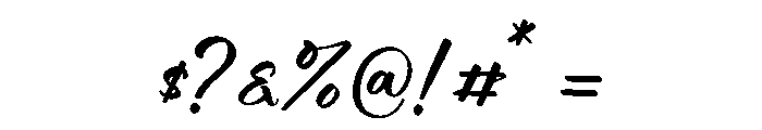 Mattrinah Font OTHER CHARS