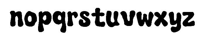 Mau Kopiga Trial Regular Font LOWERCASE