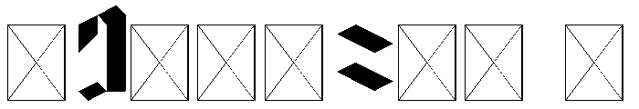Maulobesh Font OTHER CHARS