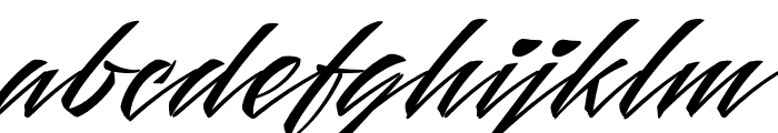Mauritz Light PERSONAL USE Light Italic Font LOWERCASE