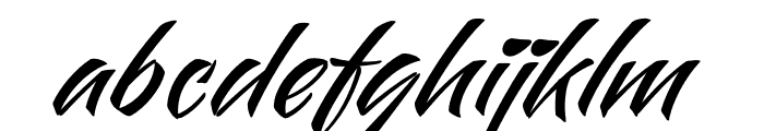 Mauritz Sans PERSONAL USE Light Italic Font LOWERCASE