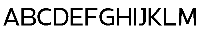 Mava MotionEV Trial Regular Font UPPERCASE
