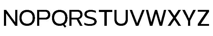 Mava MotionEV Trial Regular Font UPPERCASE