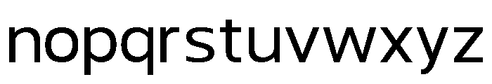 Mava MotionEV Trial Regular Font LOWERCASE