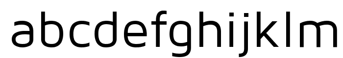 Maven Pro Regular Font LOWERCASE