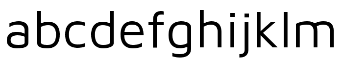 Maven Pro VF Beta Regular Font LOWERCASE