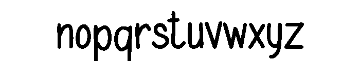 Maxcreationz Font LOWERCASE