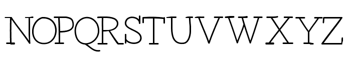 Maxwell Medium Font UPPERCASE