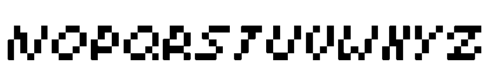 Maxyfont Regular Font LOWERCASE
