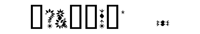 MayaSymbol Font OTHER CHARS