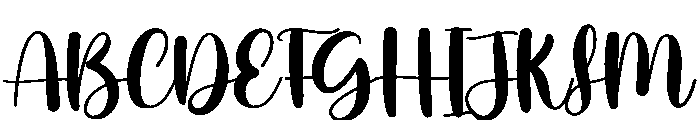 Maybe Font UPPERCASE